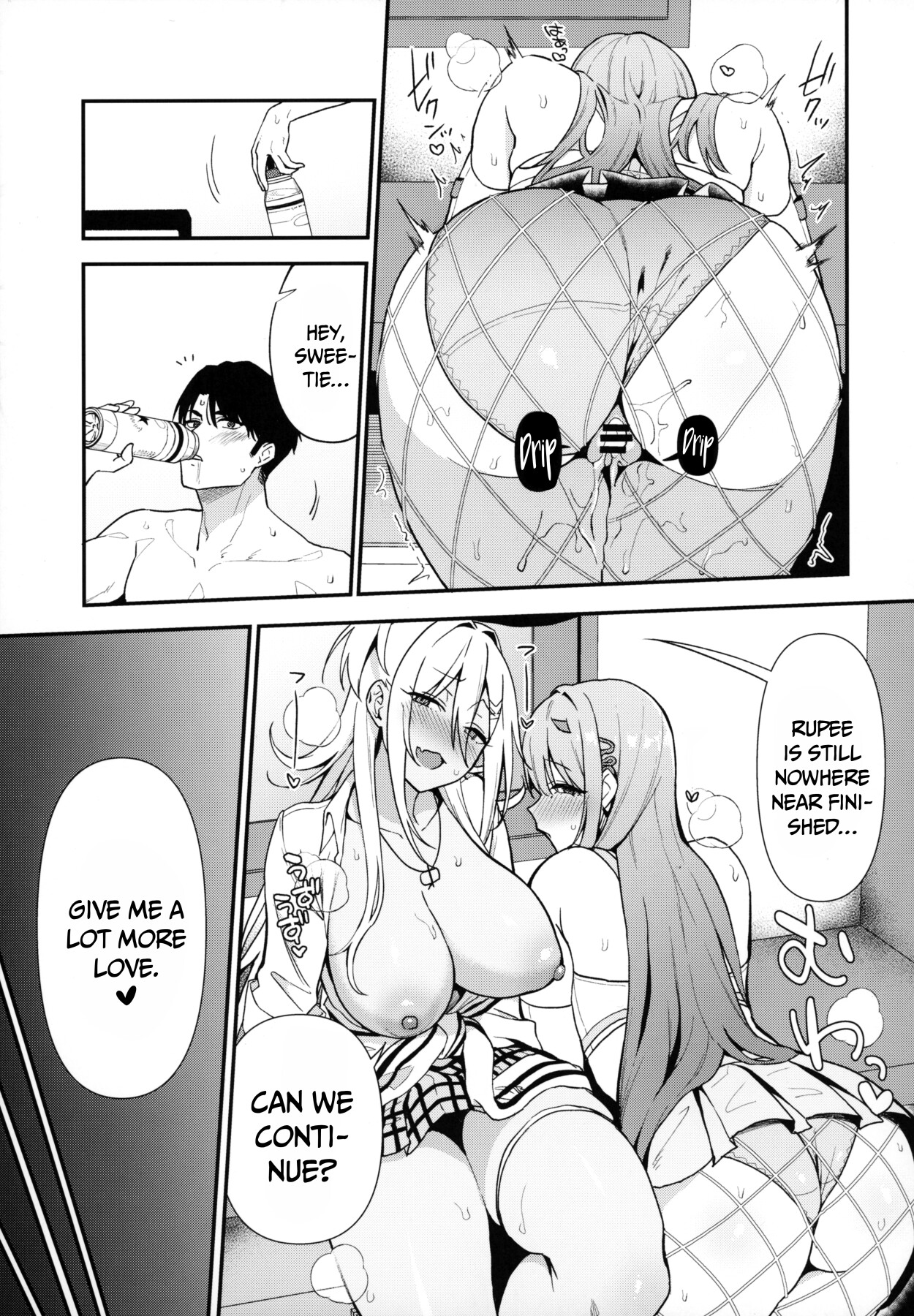 Hentai Manga Comic-Gals Showdown-Read-28